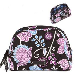 Vera Bradley Alpine Floral Beauty Bag + Cosmetics
